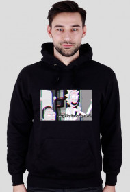 boring life black hoodie