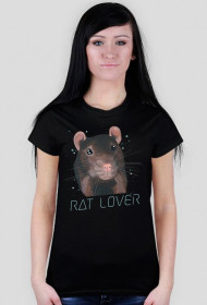 Rat Lover - koszulka damska