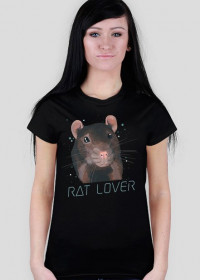 Rat Lover - koszulka damska