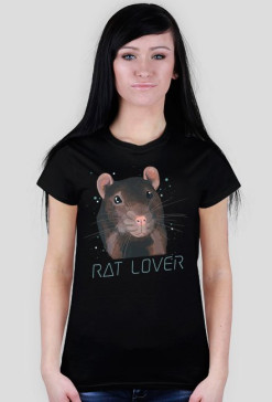 Rat Lover - koszulka damska