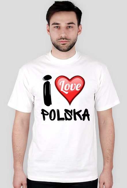 Koszulka I Love Polska
