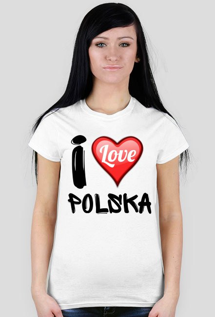 Koszulka I Love Polska