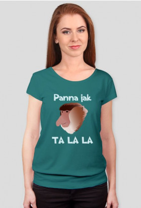 Koszulka damska - Panna jak Ta lala