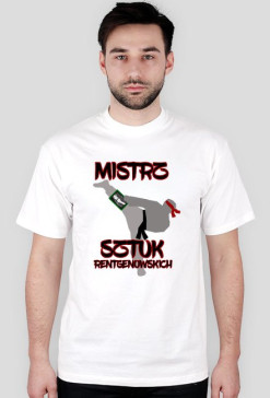 MedUza - Mistrz sztuk rentgenowskich - koszulka męska