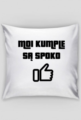 Moi kumple są spoko - poduszka