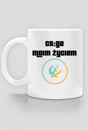 CS:GO moim życiem - kubek