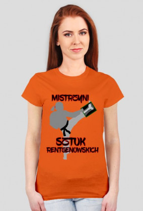 MedUza - Mistrzyni sztuk rentgenowskich - koszulka damska