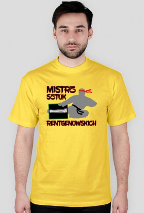MedUza - koszulka mistrza sztuk rentgenowskich #2