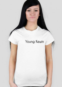 Koszulka ' Young Kewin ' Damska biała