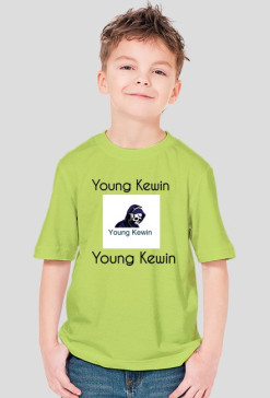 Koszulka Dziecięca 'Young Kewin' z nadrukiem