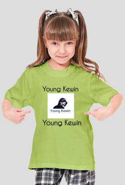 Koszulka Dziecięca 'Young Kewin' z nadrukiem