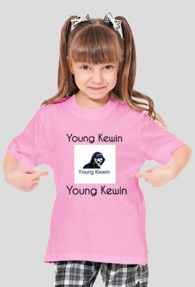 Koszulka Dziecięca 'Young Kewin' z nadrukiem