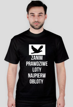 T-shirt z napisem #1