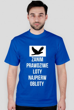 T-shirt z napisem #1