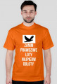 T-shirt z napisem #1