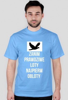 T-shirt z napisem #1