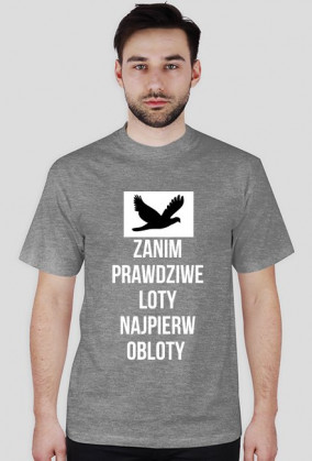 T-shirt z napisem #1