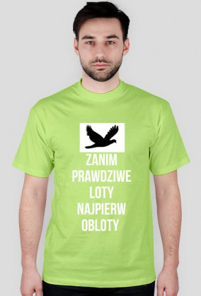 T-shirt z napisem #1