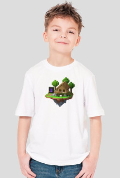 Minecraft Koszulka Dziecięca WYSPA