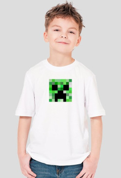 Minecraft Koszulka Dziecięca CREEPER