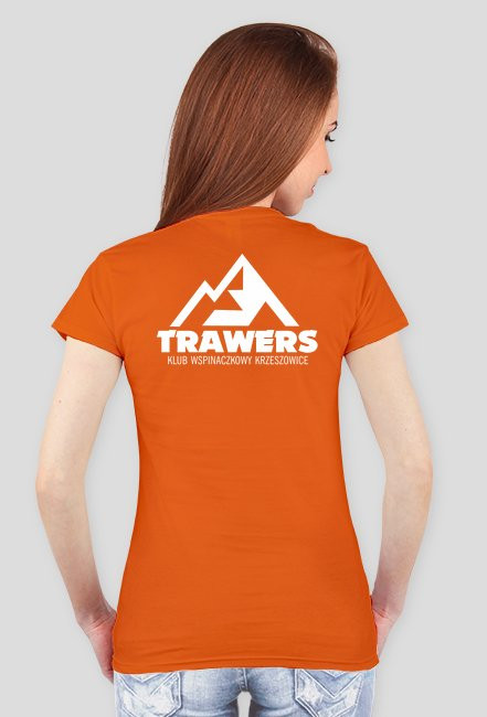 Trawers - koszulka z logiem - damska