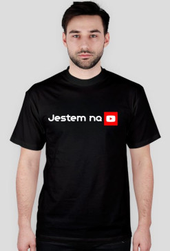 Koszulka jestem na youtubie