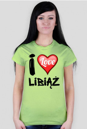 Koszulka I Love Libiąż