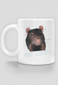 Rat Lover - kubek biały