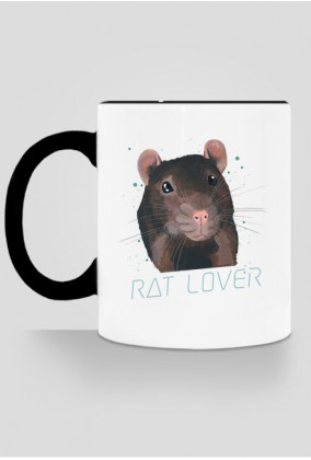 Rat Lover - kubek kolorowy