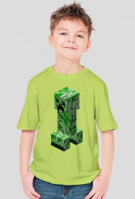 Minecraft Koszulka Dziecięca CREEPER