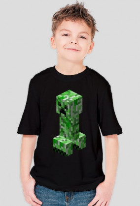 Minecraft Koszulka Dziecięca CREEPER