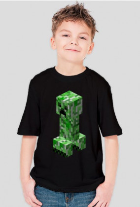 Minecraft Koszulka Dziecięca CREEPER