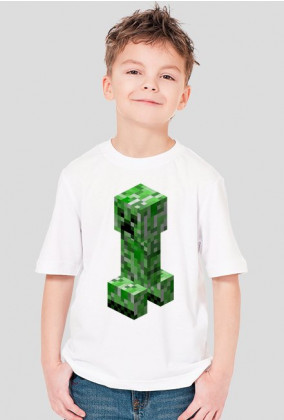 Minecraft Koszulka Dziecięca CREEPER