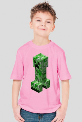 Minecraft Koszulka Dziecięca CREEPER