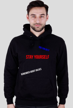 Bluza ,,stay yourself"
