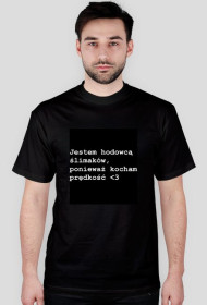 Koszulka "Hodowca ślimaków"