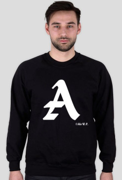 Bluza męska "A", czarna