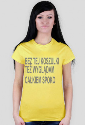 KOSZULKA Z NAPISEM