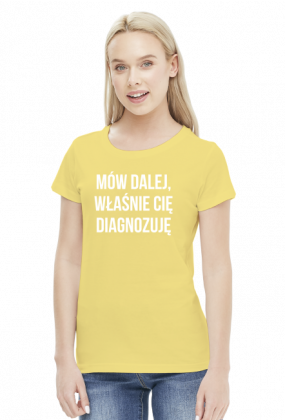DIAGNOZA - koszulka damska