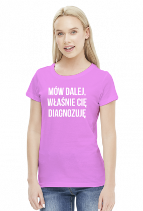 DIAGNOZA - koszulka damska