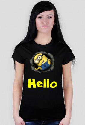 Koszulka Minionek Hello