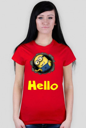 Koszulka Minionek Hello