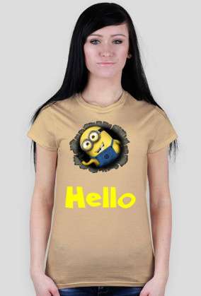 Koszulka Minionek Hello
