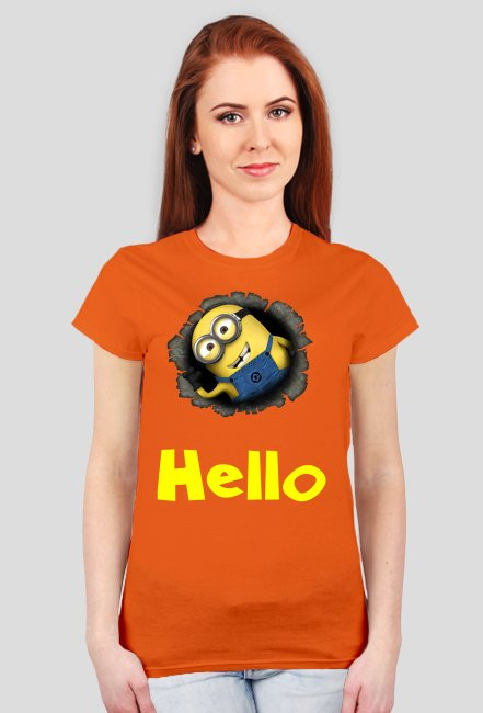 Koszulka Minionek Hello