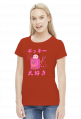 Kawaii Pocky Truskawka - Koszulka Otaku (Damska)