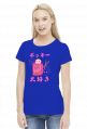 Kawaii Pocky Truskawka - Koszulka Otaku (Damska)