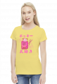 Kawaii Pocky Truskawka - Koszulka Otaku (Damska)