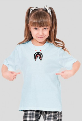 Koszulka Shark-Dziewczęca