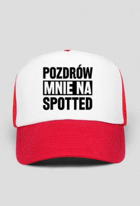 Pozdrów mnie na Spotted (czapeczka)