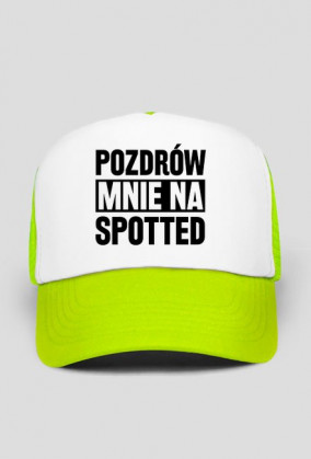 Pozdrów mnie na Spotted (czapeczka)